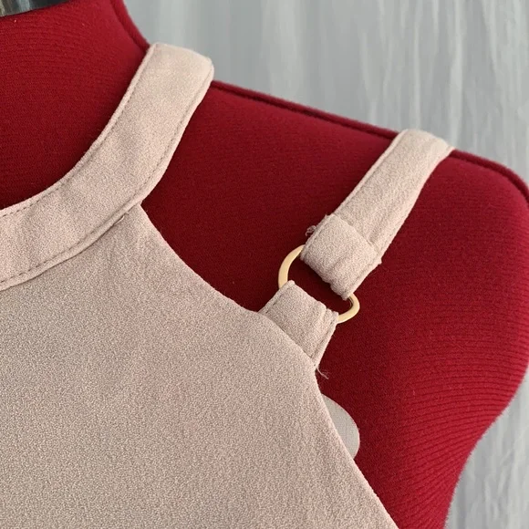 SHEIKE Blush Pink Tulip Skirt Midi Dress Size 10 - Picture 5 of 11